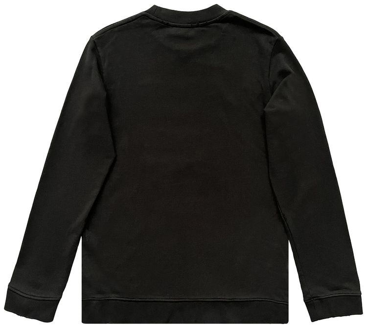 Raf Simons Distressed Crewneck Sweatshirt Black
