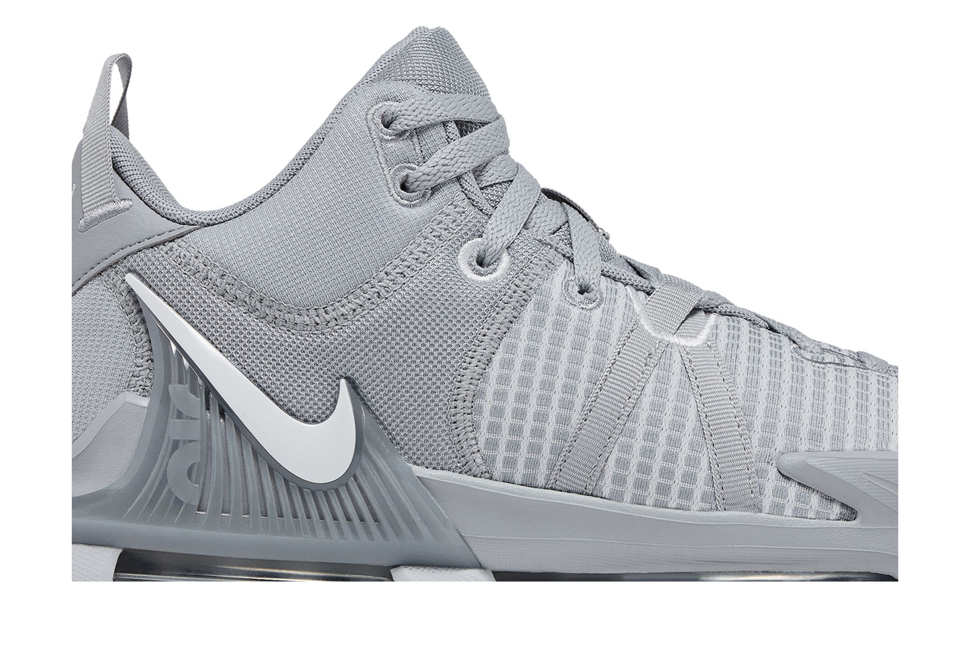 lebron grey basketball shoes