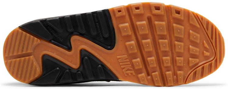 Nike Air Max 90 Leather GS Black Team Red