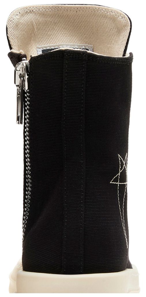 Rick Owens Wmns Lido DRKSHDW Pentagram High Black Milk