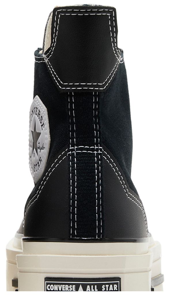 Converse Wmns Chuck 70 De Luxe Squared High Black Egret