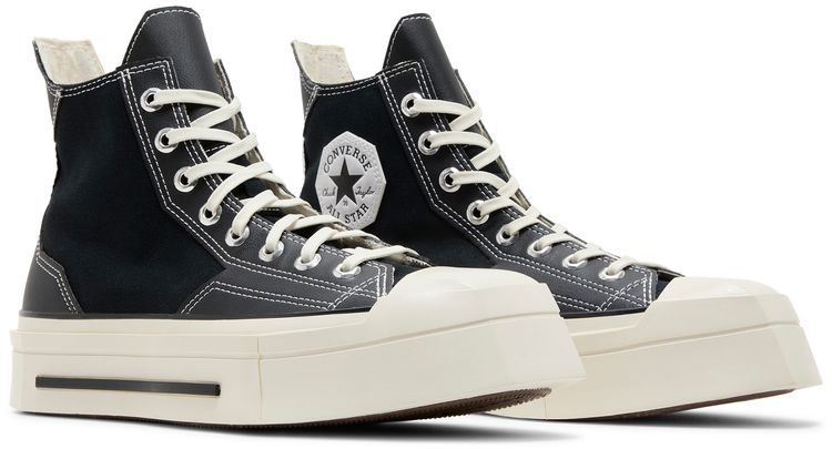 Converse Wmns Chuck 70 De Luxe Squared High Black Egret