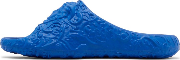 Versace Dimension Pool Slide Royal Blue