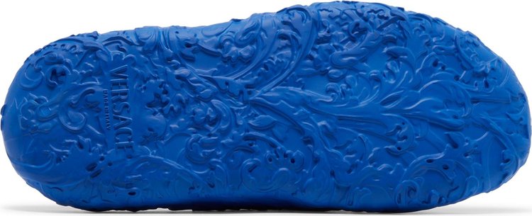 Versace Dimension Pool Slide Royal Blue