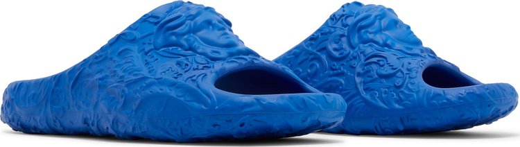 Versace Dimension Pool Slide Royal Blue