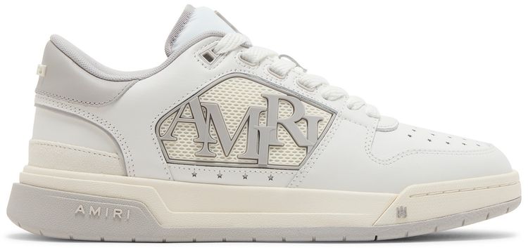 Amiri Classic Low White Grey