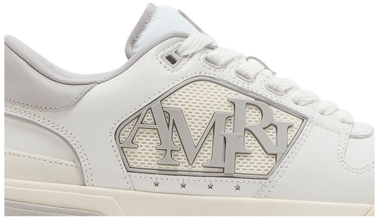 Amiri Classic Low White Grey