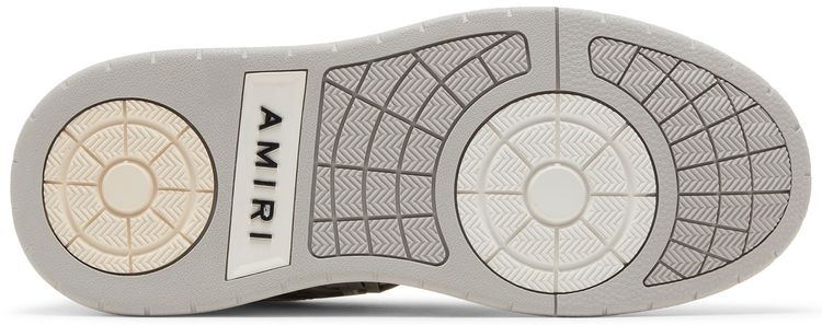 Amiri Classic Low White Grey