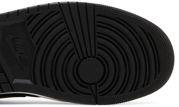 Air Jordan 1 Mid Black Metallic Gold