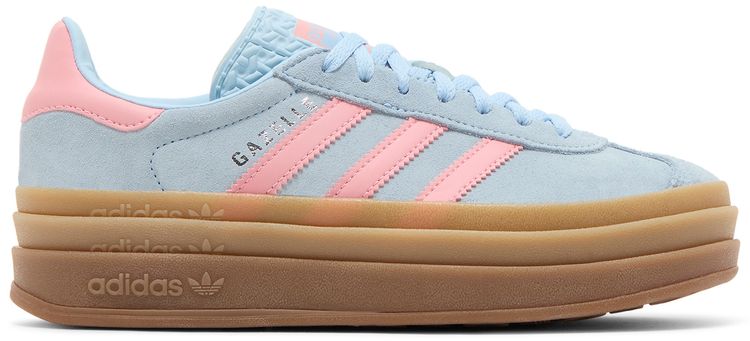 Adidas Gazelle Bold J Clear Sky Semi Pink Spark