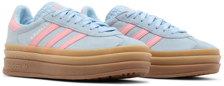 Adidas Gazelle Bold J Clear Sky Semi Pink Spark