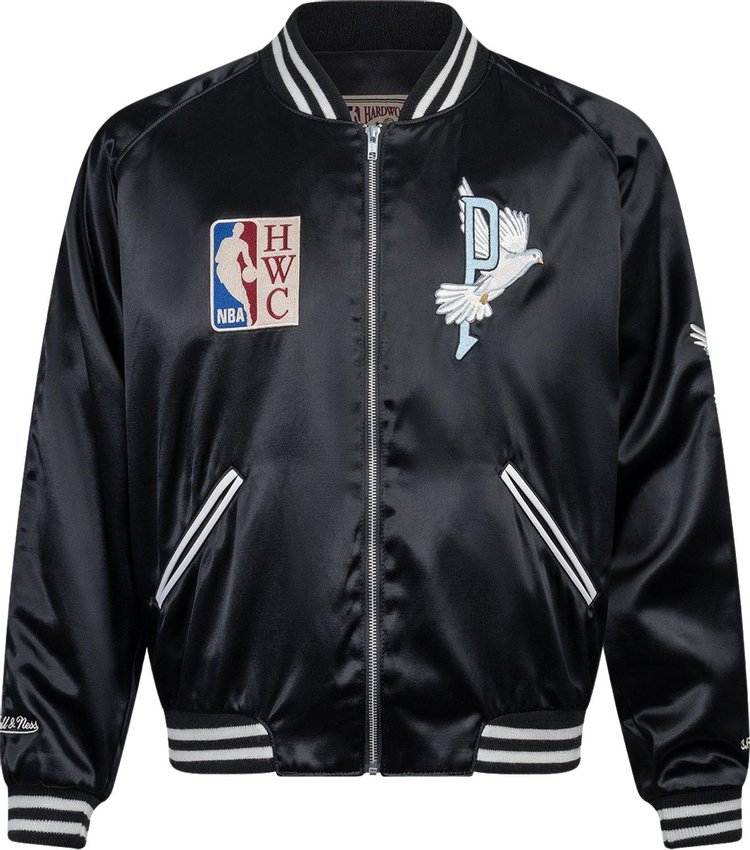 3PARADIS x NBA Varsity Jacket Black