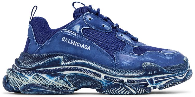 Balenciaga Triple S Sneaker Dark Blue