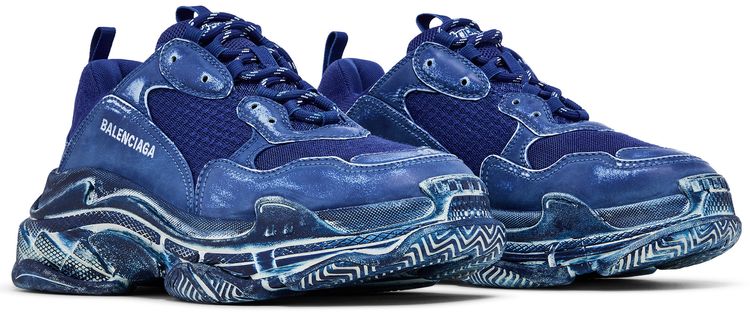 Balenciaga Triple S Sneaker Dark Blue