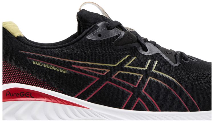 Asics Gel Cumulus 25 Black Electric Red