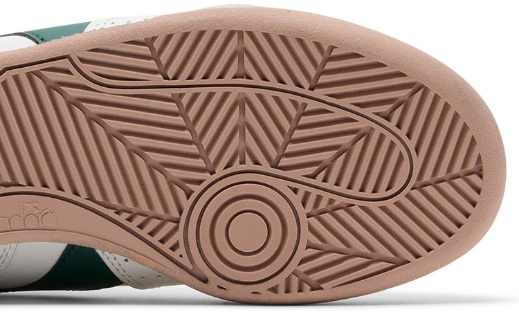 Diadora Davis Leather White Emerald Blue