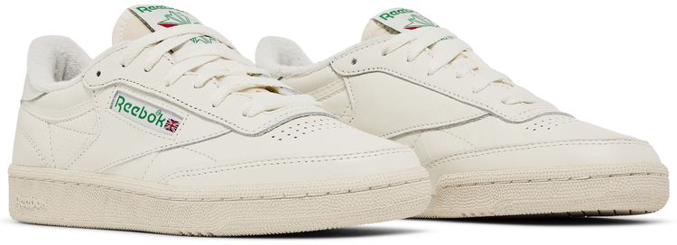 Reebok Wmns Club C 85 Vintage Chalk Glen Green