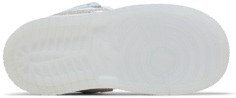 Air Jordan 1 Mid SE TD Glitter Swoosh