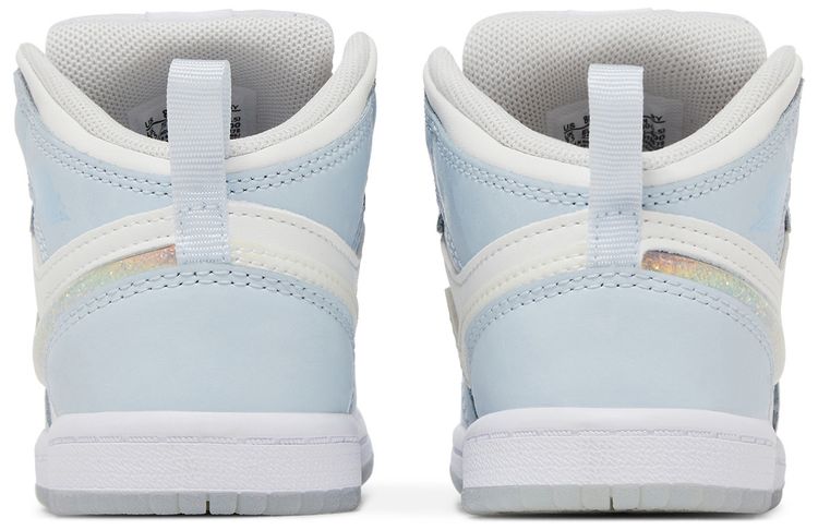 Air Jordan 1 Mid SE TD Glitter Swoosh