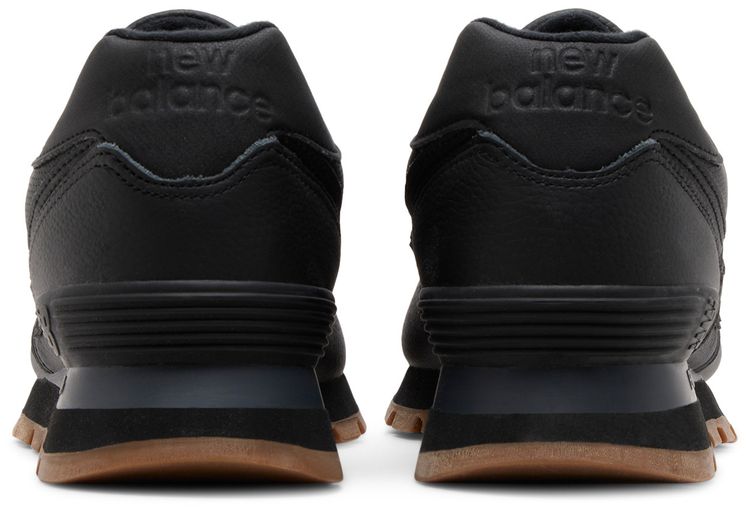 New Balance 574 Black Phantom Gum