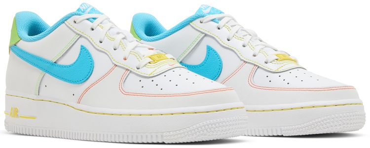 Nike Air Force 1 Low GS Rainbow Stitch