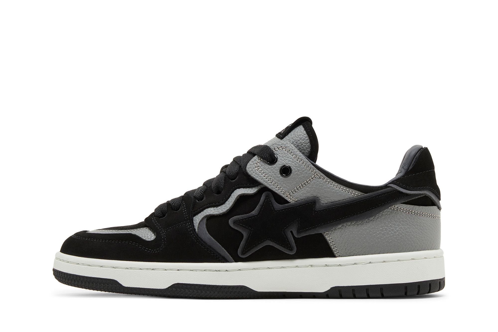 Buy BAPE Sk8 Sta #6 'Black' - 1K30191313 BLK | GOAT