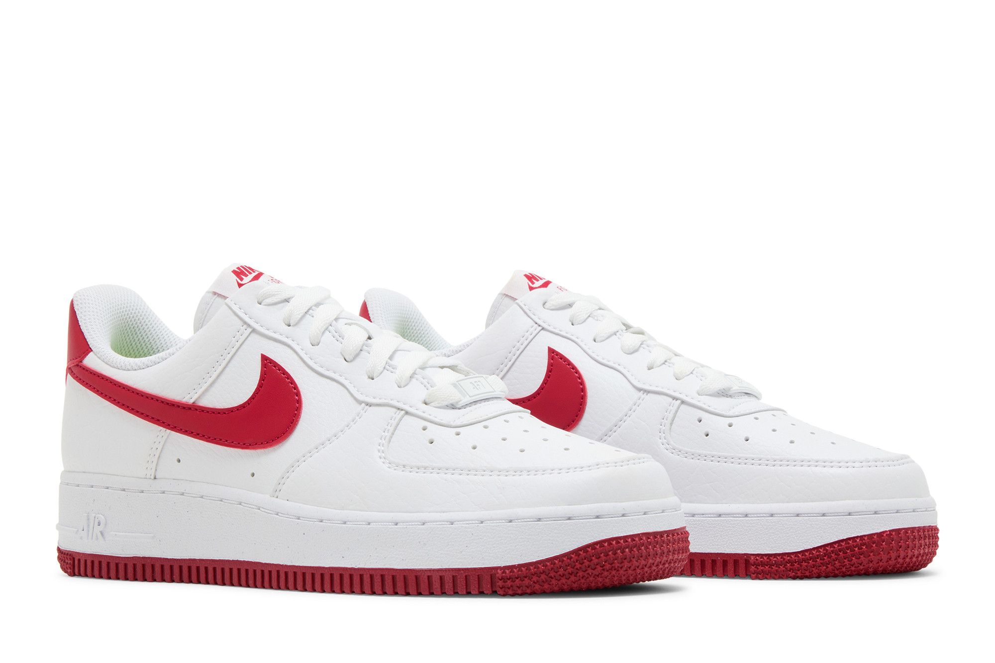 Buy Nike Wmns Air Force 1 '07 SE Next Nature 'White Gym Red