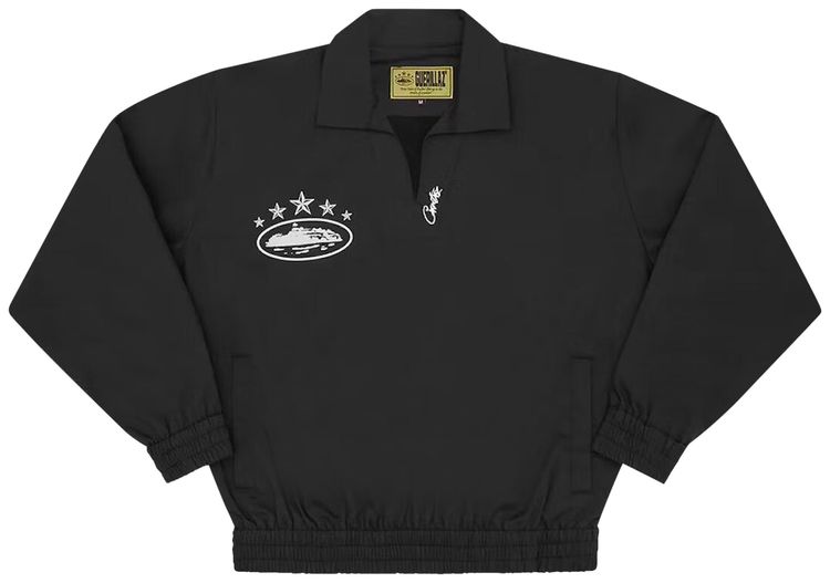 Corteiz 5 Starz Special Edition Guerillaz Drilltop Black