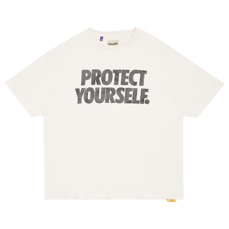 Gallery Dept Protect Yourself Tee Archival White