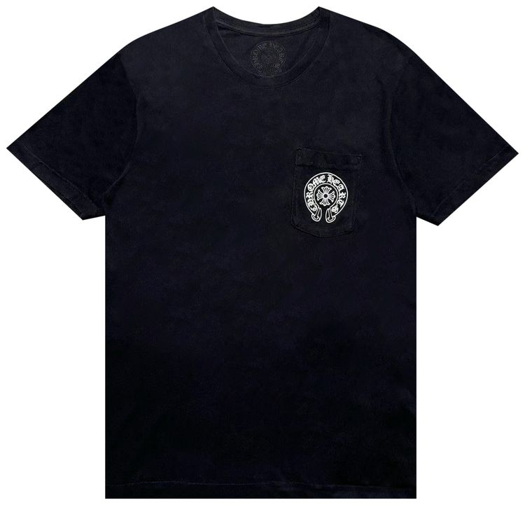 Chrome Hearts Hong Kong Horseshoe Pocket Tee Black
