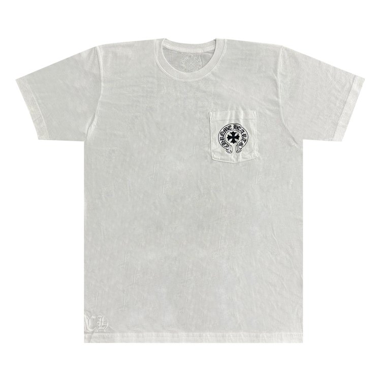 Chrome Hearts Tokyo Exclusive Eye Chart Pocket Tee White