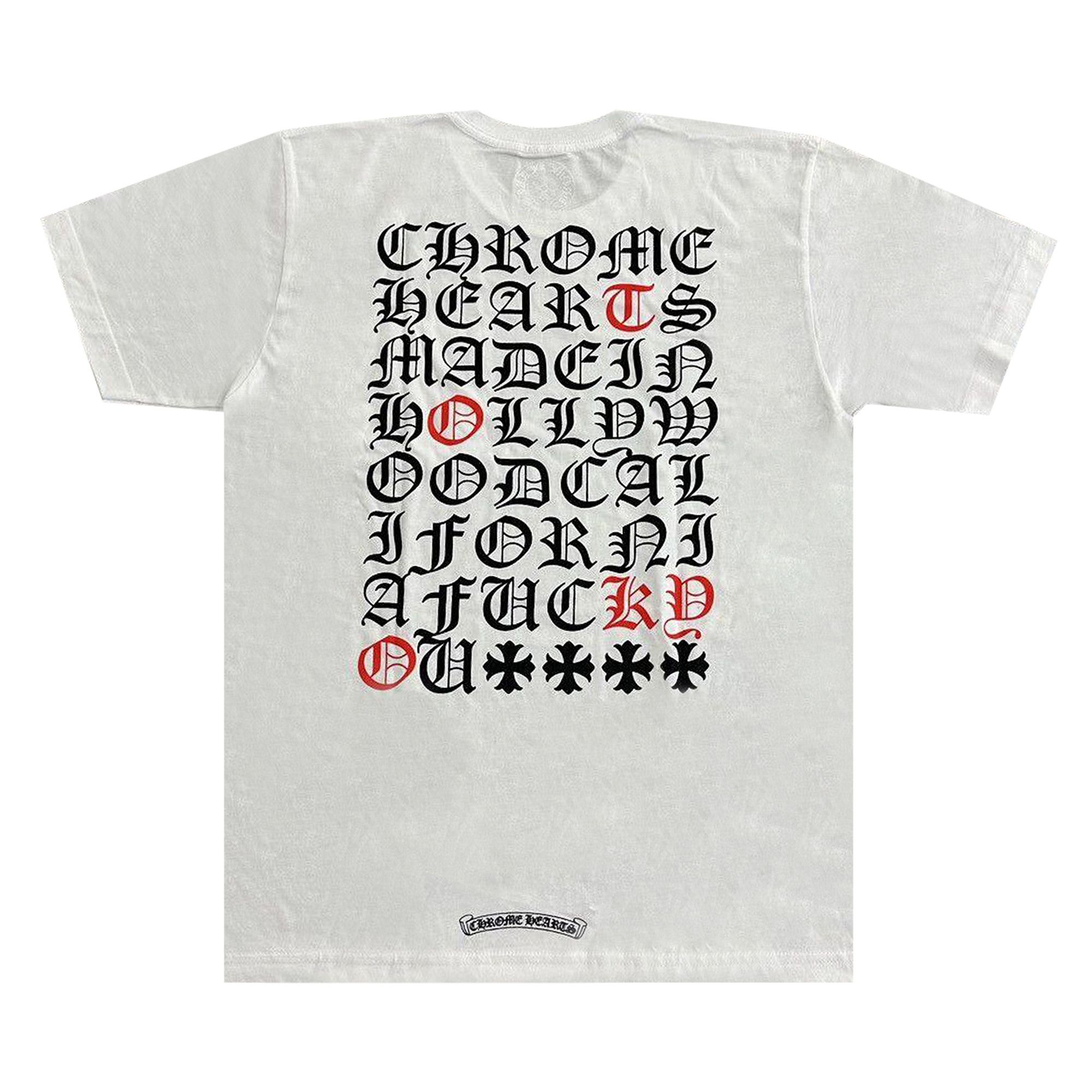 Buy Chrome Hearts Tokyo Exclusive Eye Chart Pocket Tee Buy Chrome Hearts Tokyo Exclusive Eye Chart Pocket Tee