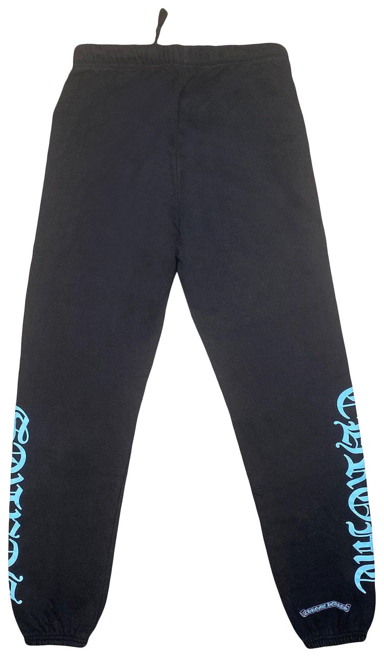Chrome Hearts Drawstring Logo Sweatpants BlackBlue