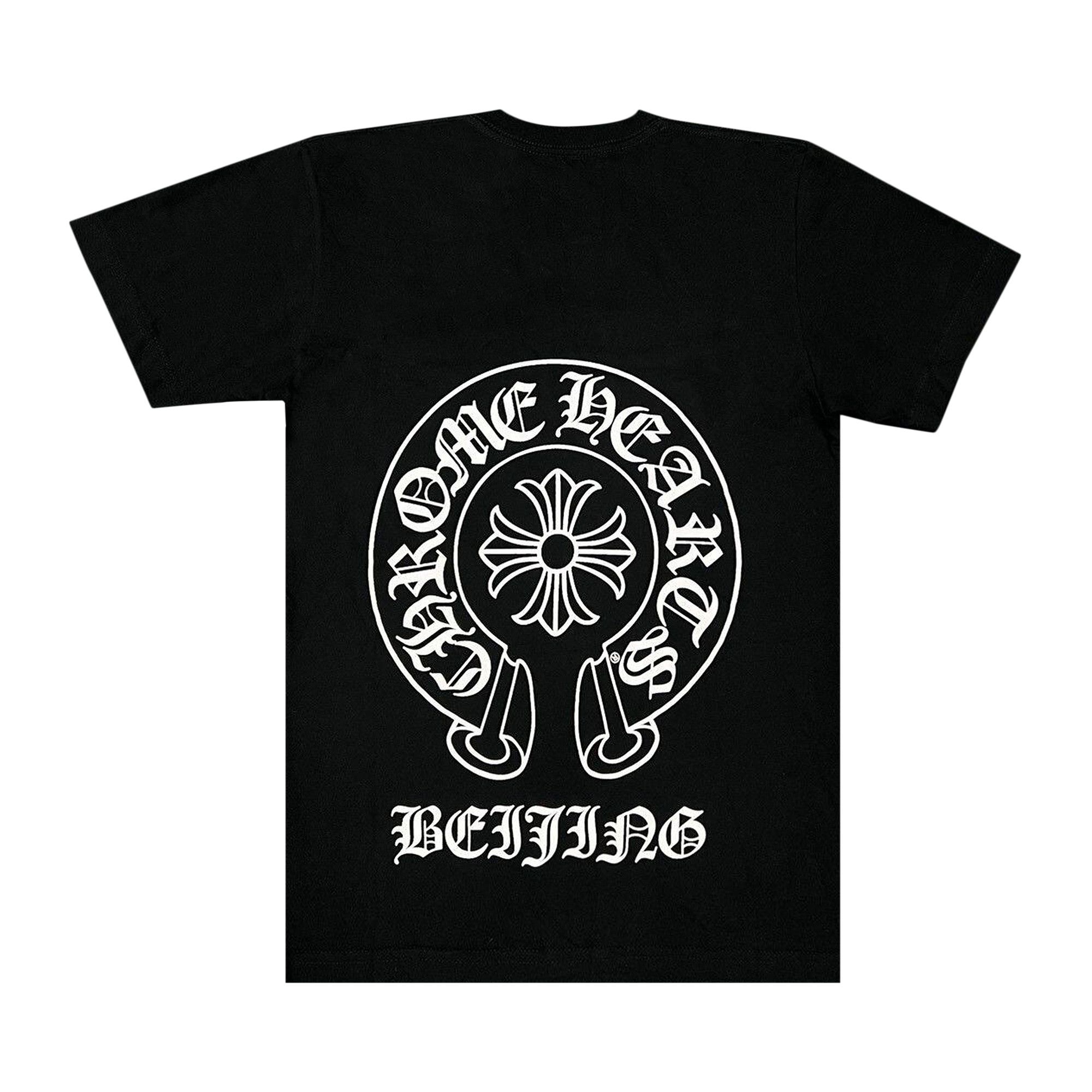 Buy Chrome Hearts Beijing Exclusive Horseshoe Logo Pocket T