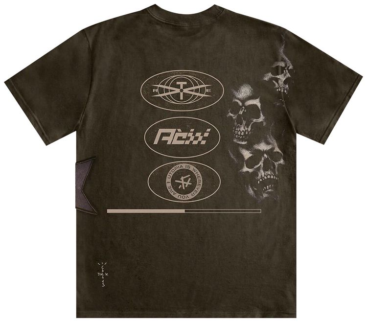 Cactus Jack by Travis Scott T Rexx Short Sleeve Tee Multicolor