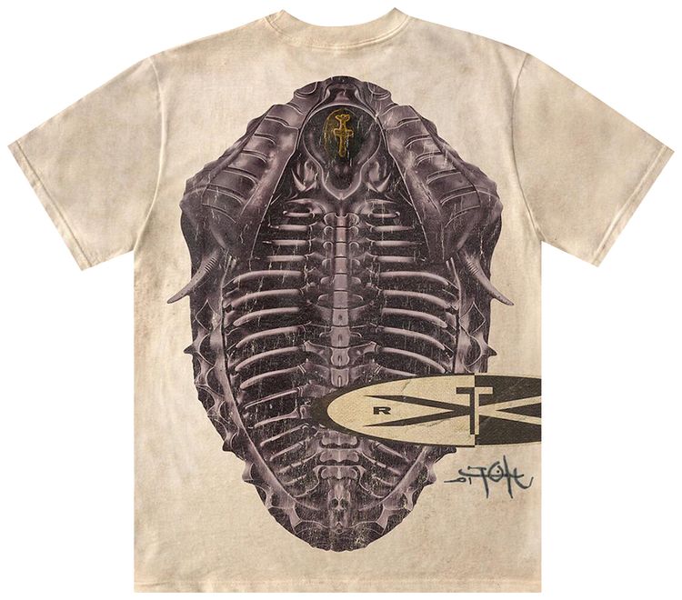 Cactus Jack by Travis Scott Rib Cage Short Sleeve Tee Multicolor