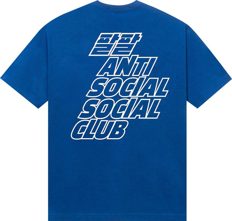 Anti Social Social Club Midnight Club Tee Royal