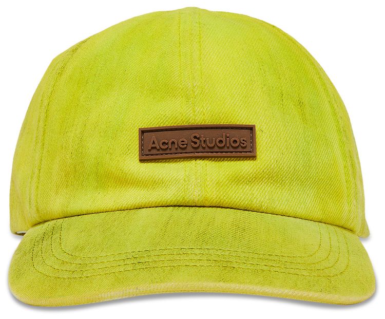 Acne Studios Denim Cap Yellow
