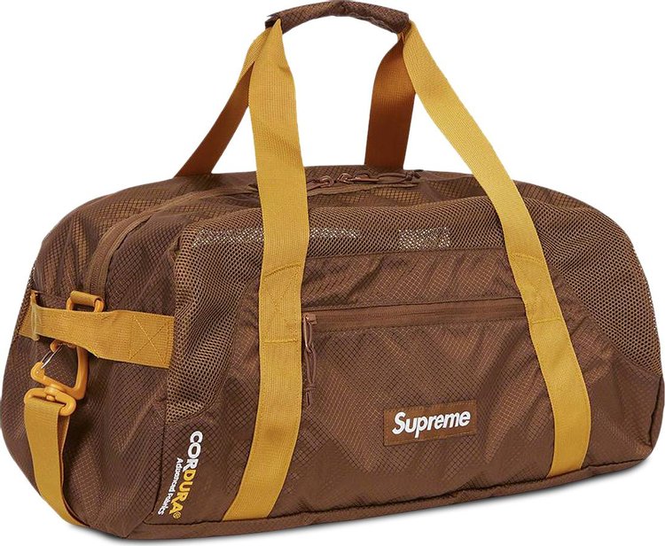 Supreme Duffle Bag Brown