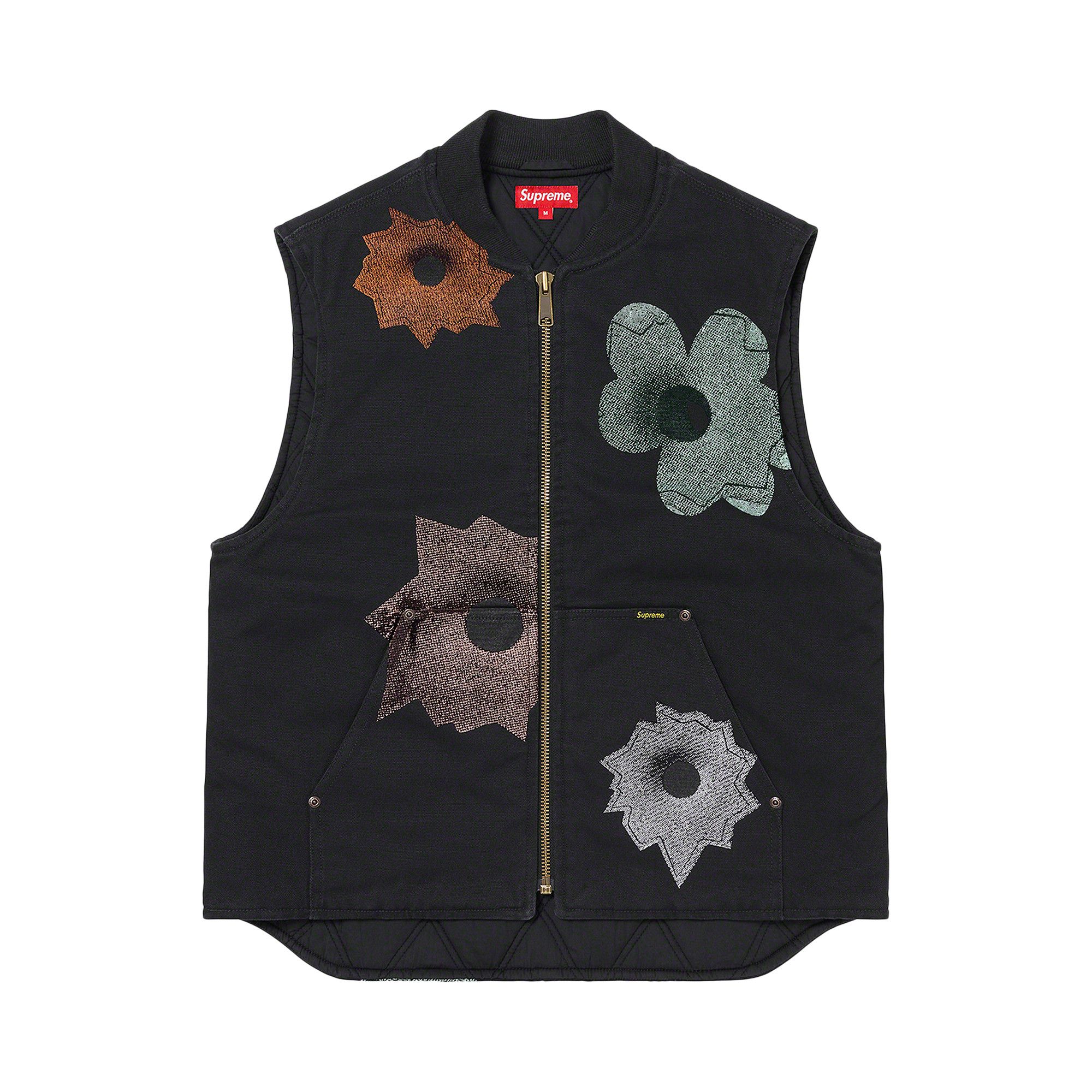 魅力の SS22J59 - 'Black' Vest Work Lowman Nate x Supreme Buy BLACK GOAT | トップス