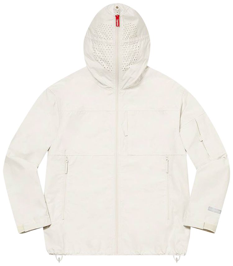 Supreme Full Zip Facemask Jacket Stone