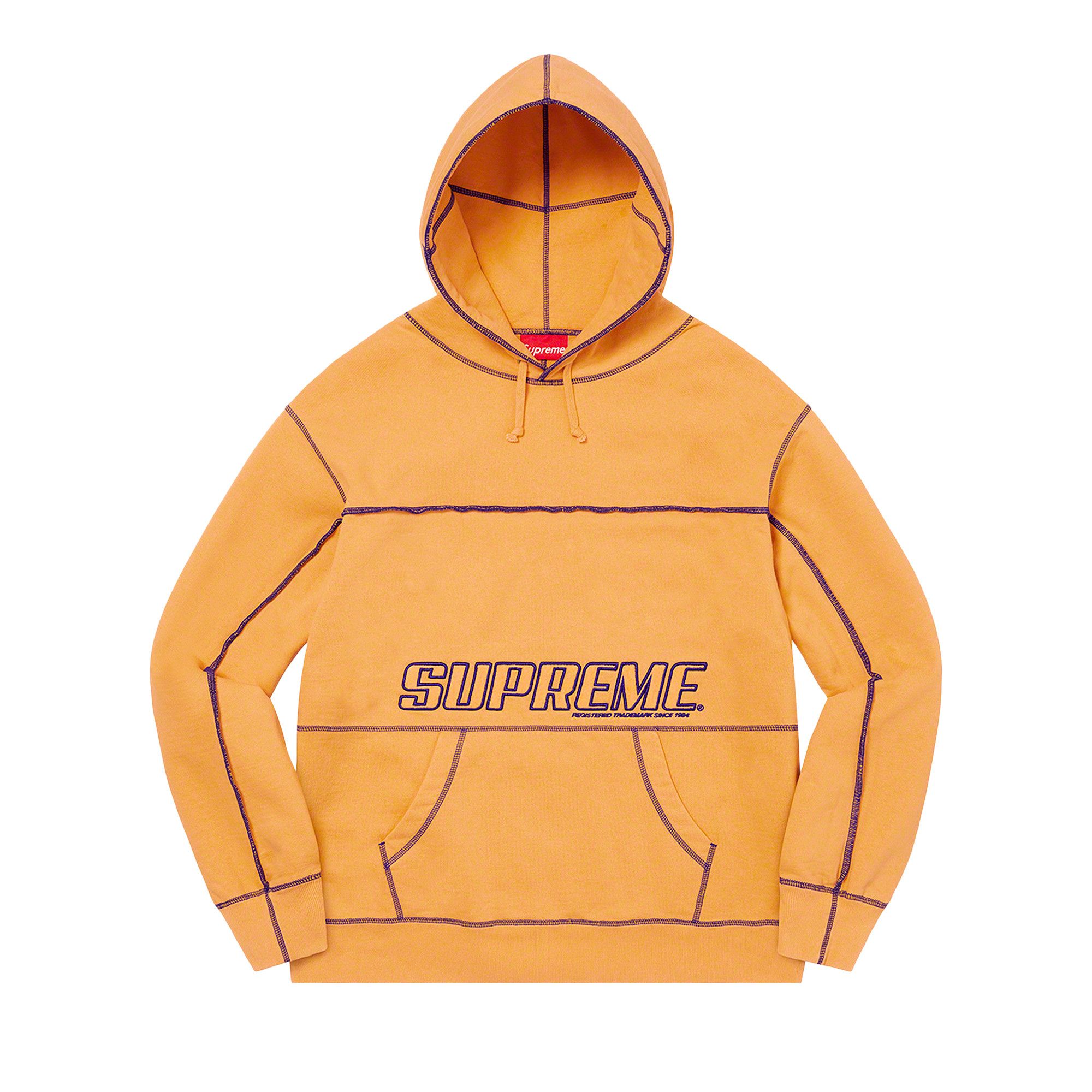 Supreme gold hoodie sale