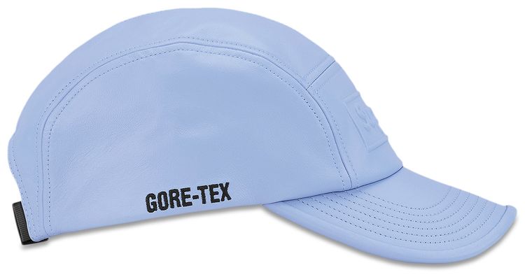 Supreme GORE TEX Leather Camp Cap Grey