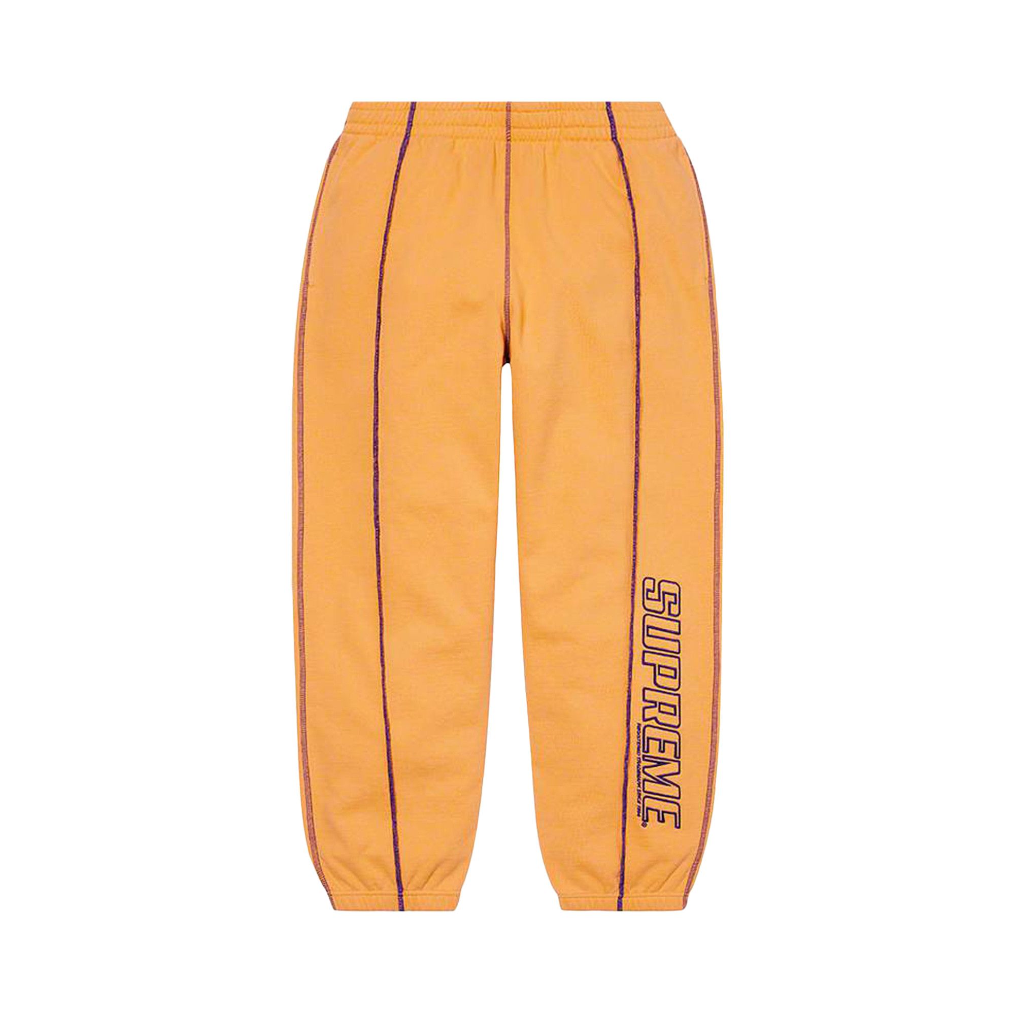Size s Supreme Coverstitch Sweatpant 'Dusty Gold'