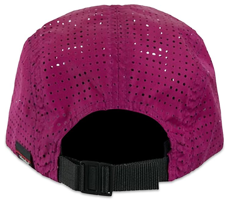 Supreme Preforated Camp Cap Magenta