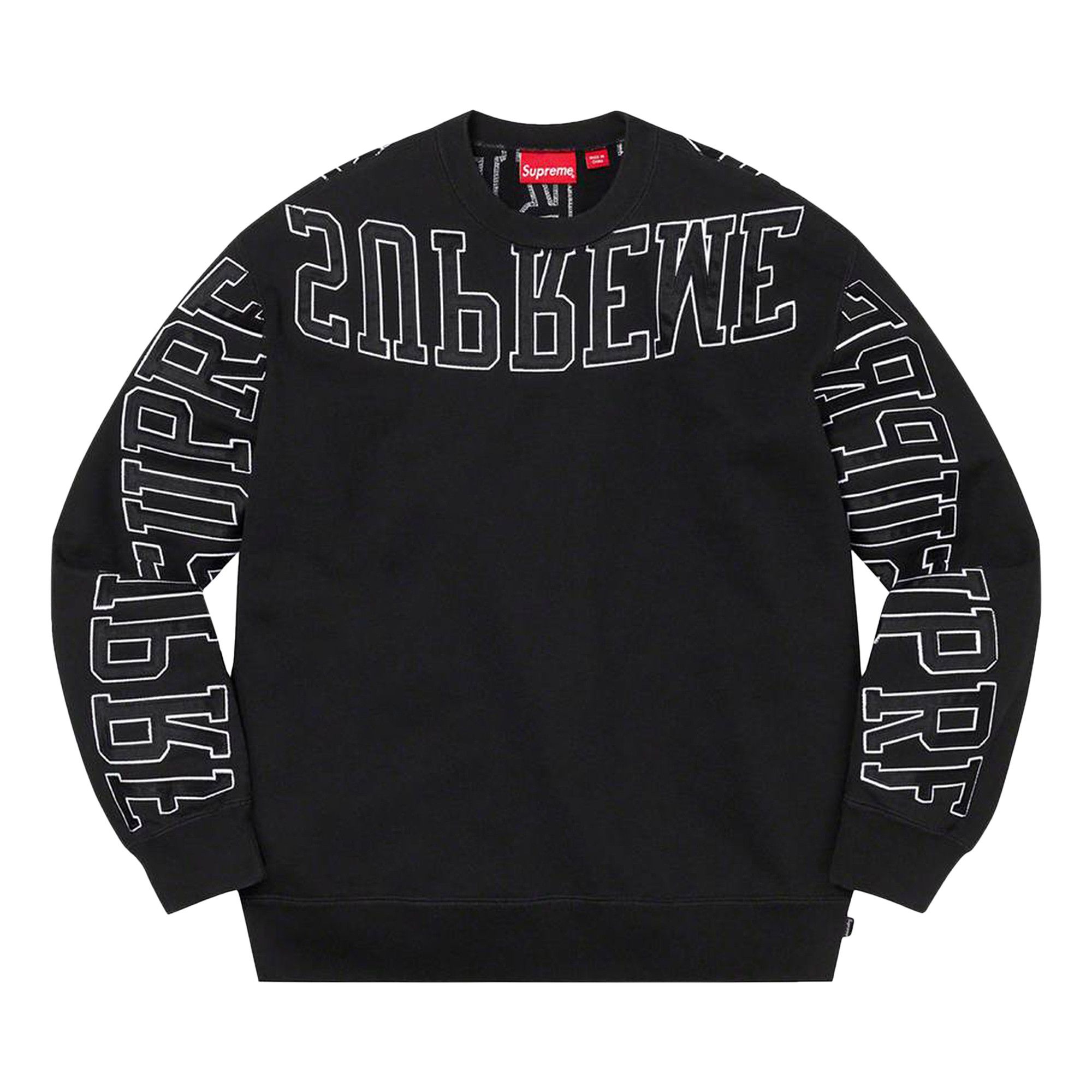 トップス Supreme Multi Arc Crewneck Black 2022ss
