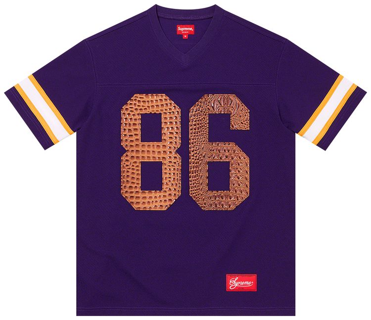 Buy Supreme Faux Croc Football Jersey  
