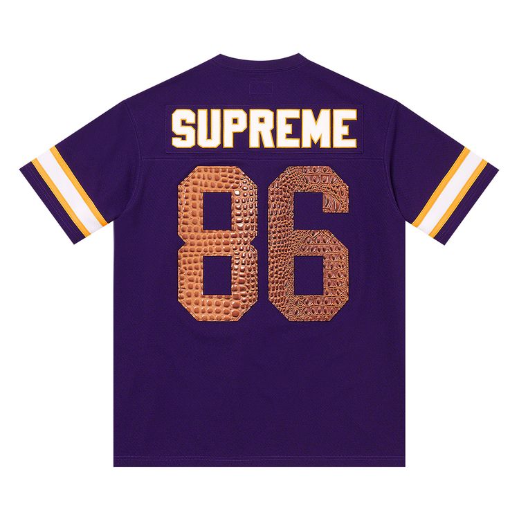 Buy Supreme Faux Croc Football Jersey 