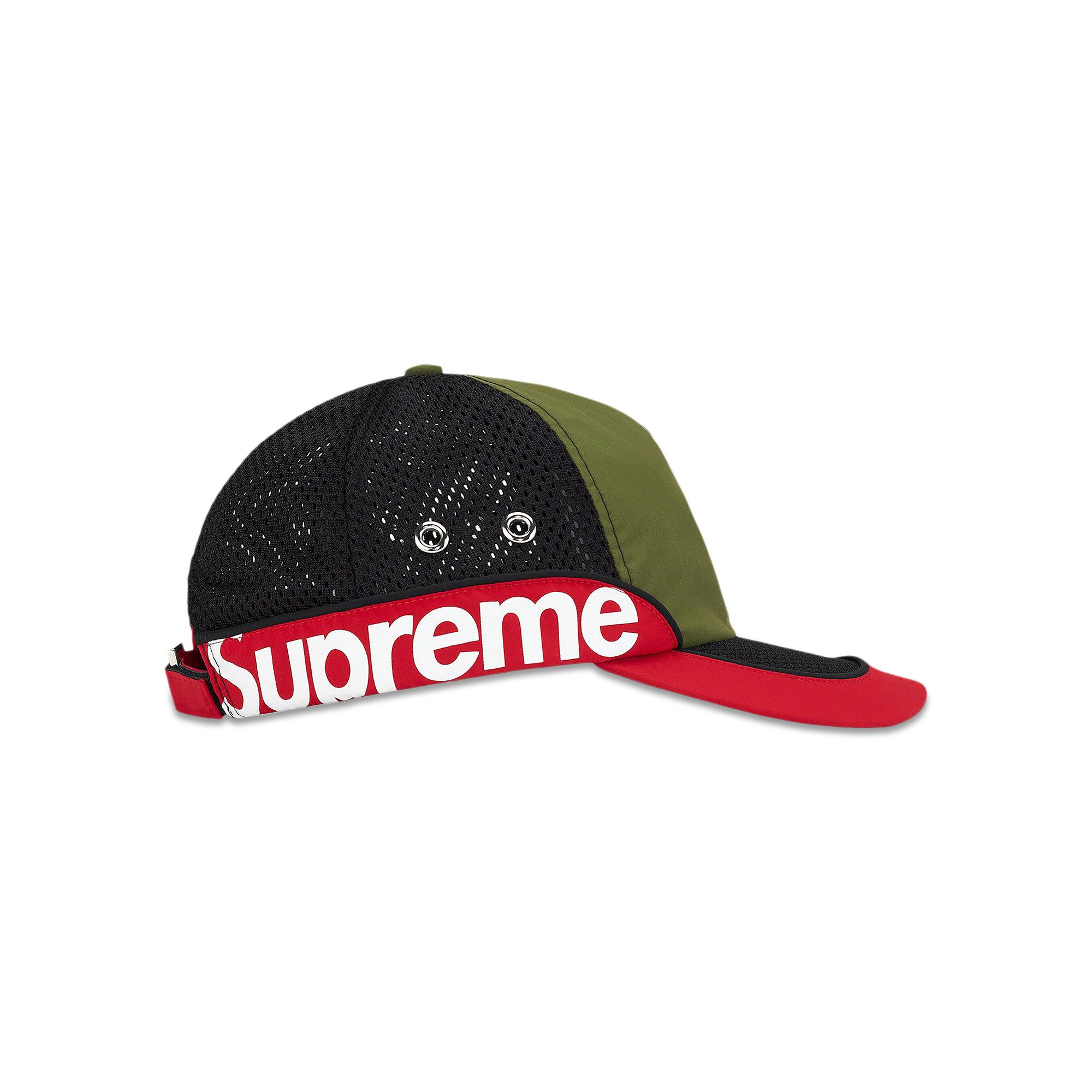 メディ＊Supreme Side Logo 5-Panel Olive Supreme Side Logo 5-Panel (SS20) - $48
