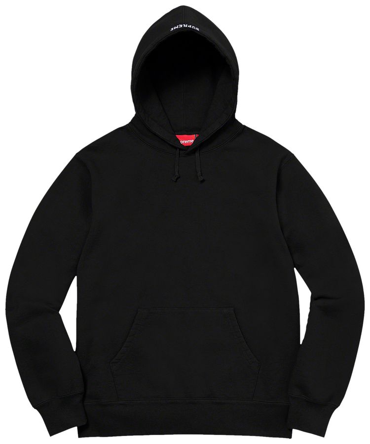 Supreme Malcolm X Hooded Sweatshirt Black